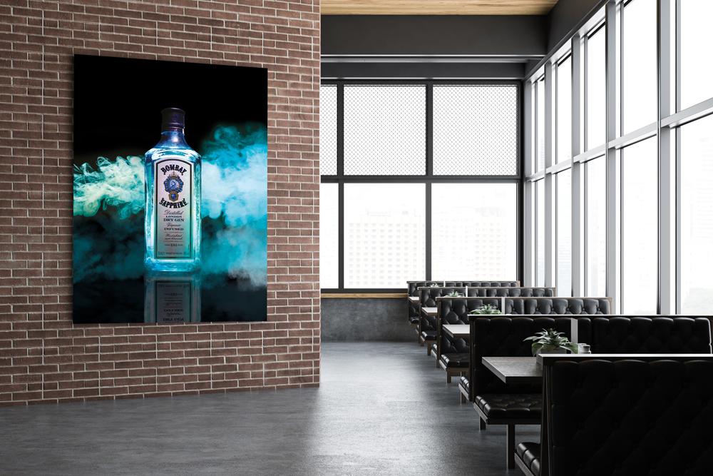 Bombay gin rook wanddecoratie preview