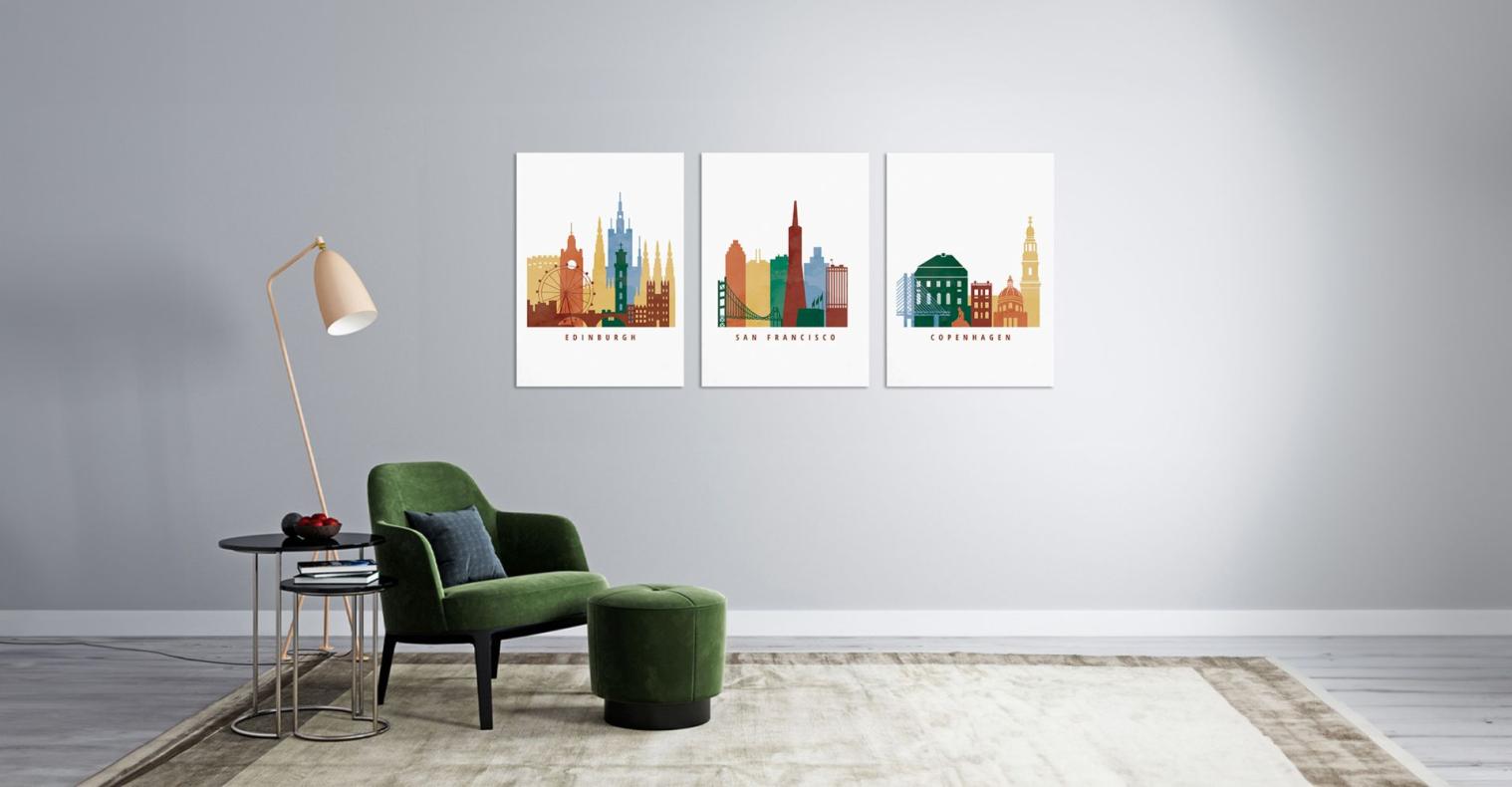 minimalistisch interieur kunst inspo