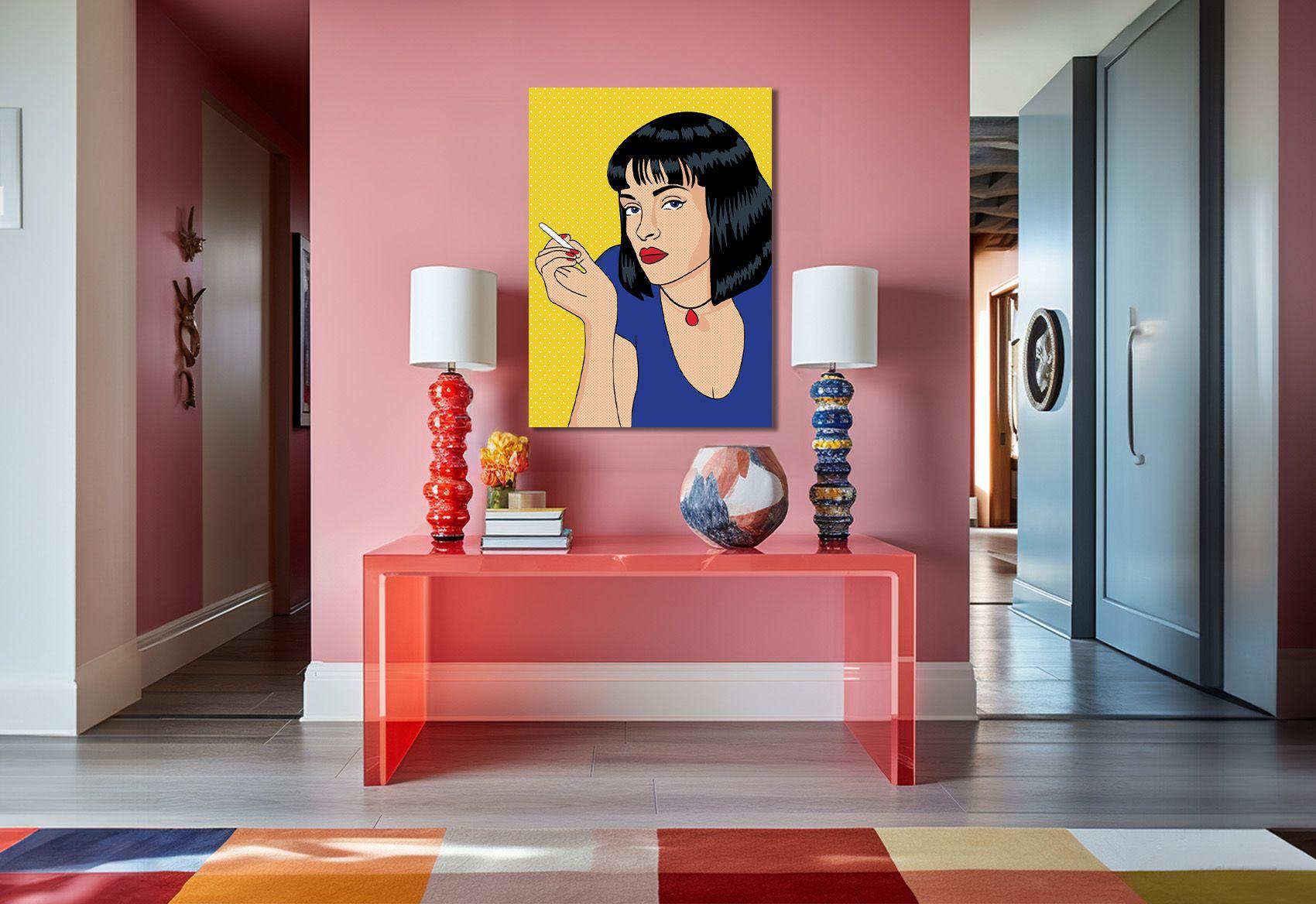 pop art als interieur trend 2025