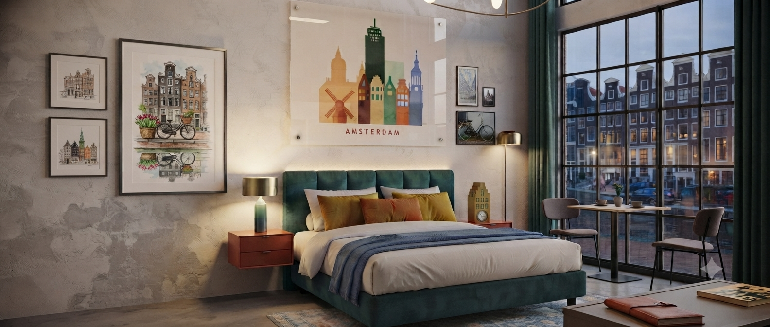 Hoe stadsposter je hotelinterieur een eigen gezicht geven 