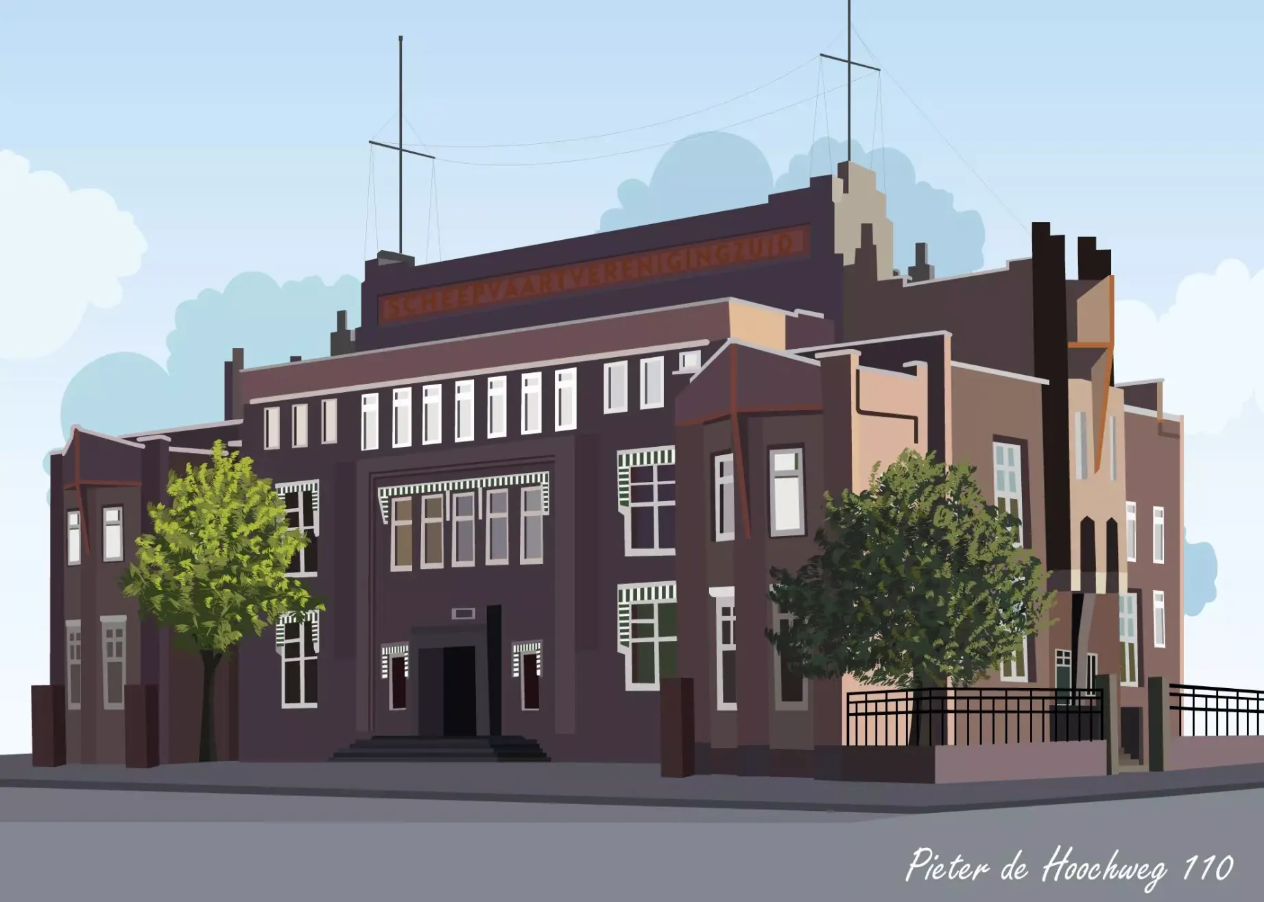 Design object Pand illustraties ontwerpen