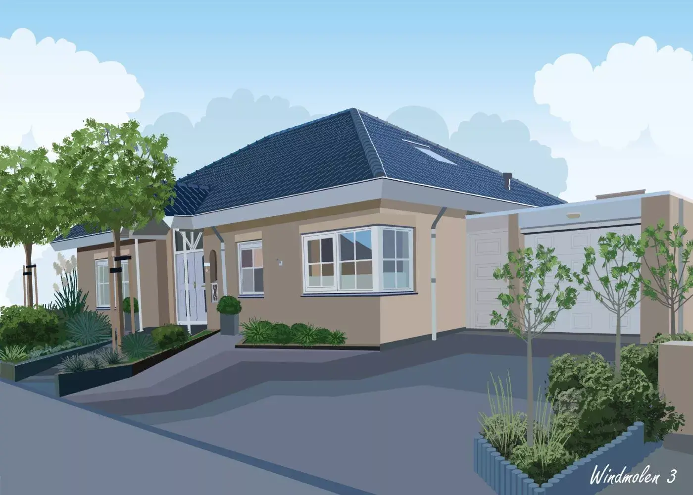 Pand illustraties laten ontwerpen