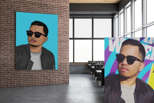 Pop-Art laten ontwerpen door Design Object met eigen foto