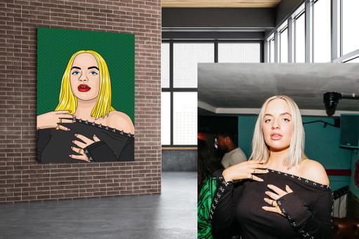 Pop art laten maken door Design Object